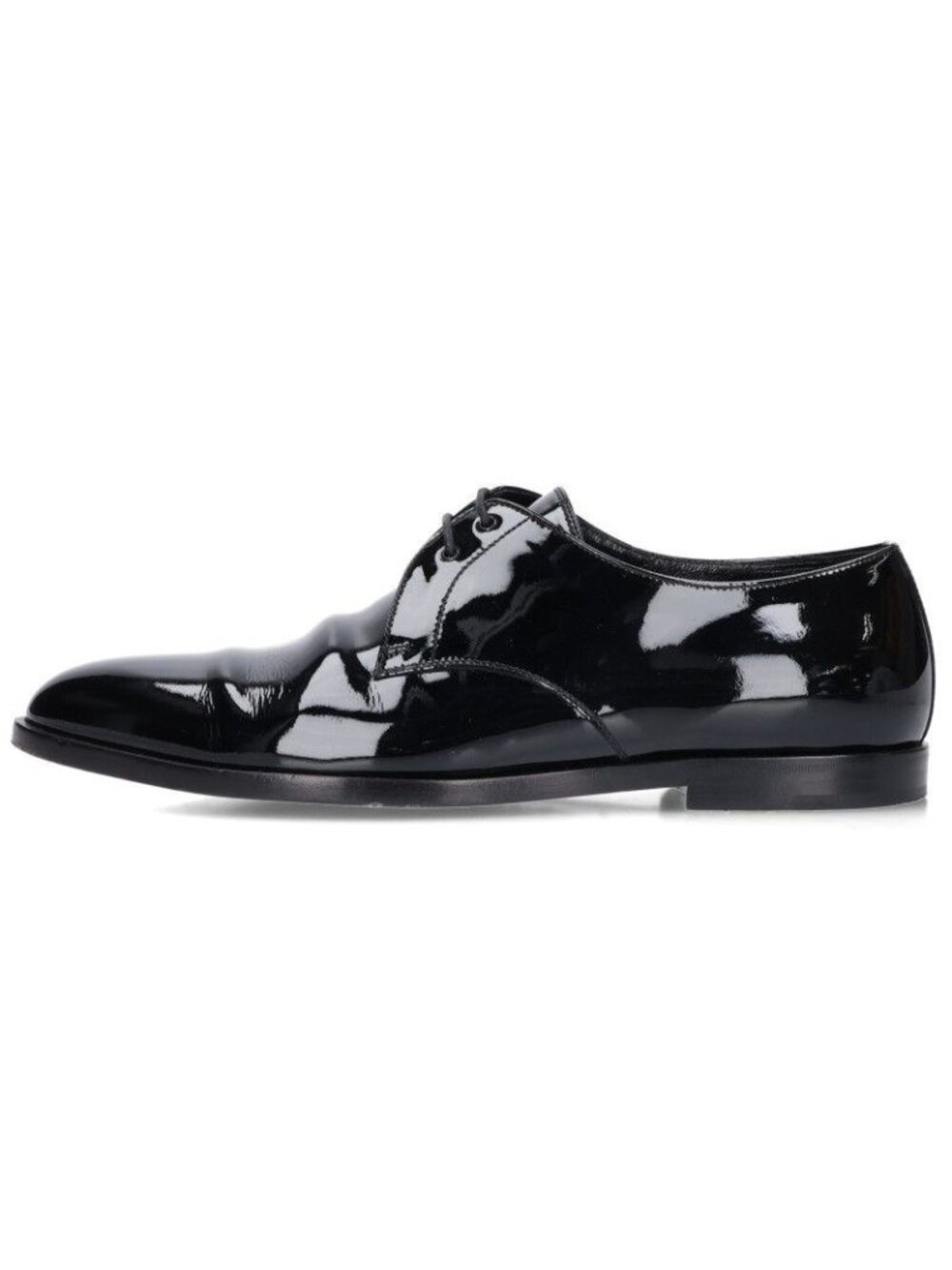 Saint Laurent Paris Patent Lace-up Shoes